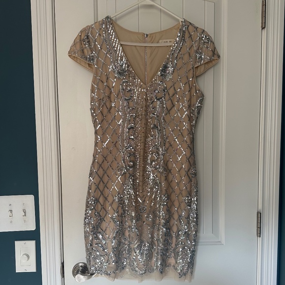 Sequin Bodycon Dress - Picture 2 of 5